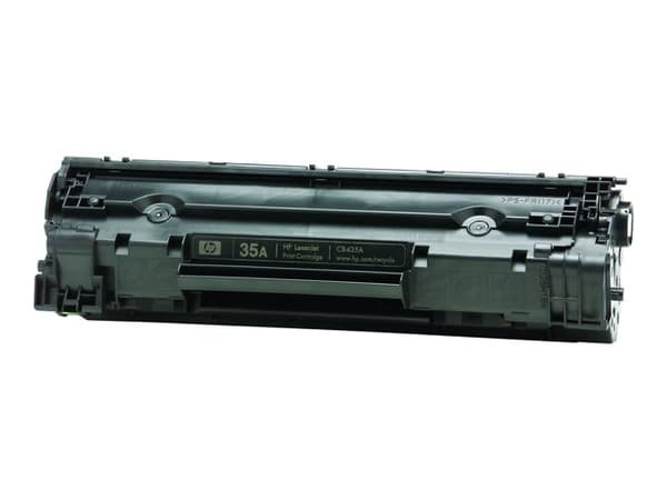 HP 35A - 2-pack - svart - original - LaserJet - tonerkassett (CB435AD) - för LaserJet P1005, P1006, P1007, P1008, P1009