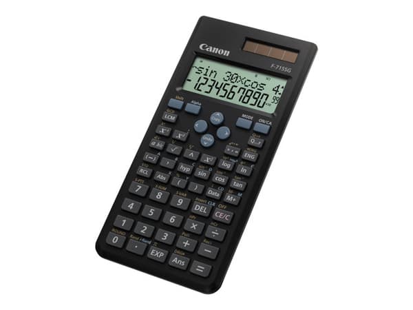 Regnemaskine Canon F-715SG - Videnskabelig - batteri - sort Sort