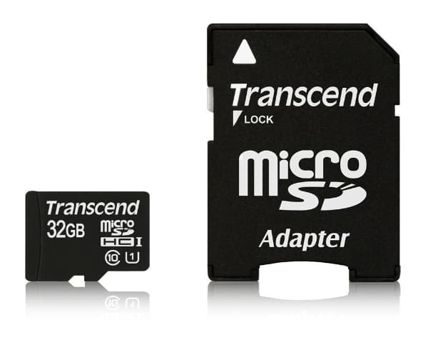 Transcend - Flashminnekort - 32 GB - UHS Class 1 / Class10 - microSDHC