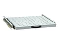 Miniatyrbild 1 av 5: Digitus DN-19 TRAY-2-600 - Hylla för rack - RAL 7035 - 19"