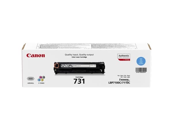 Canon 731 C - Cyan - original - tonerpatron - for i-SENSYS MF623Cn, MF628Cw