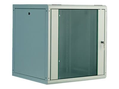 DIGITUS SoHoline DN-19 12-U - Skåp - väggmontering - grå, RAL 7035 - 12U - 19"