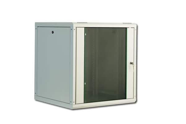 DIGITUS SoHoline DN-19 12-U - Skåp - väggmontering - grå, RAL 7035 - 12U - 19"