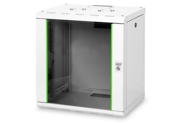 DIGITUS SoHoline DN-19 12-U - Skåp - väggmontering - grå, RAL 7035 - 12U - 19"