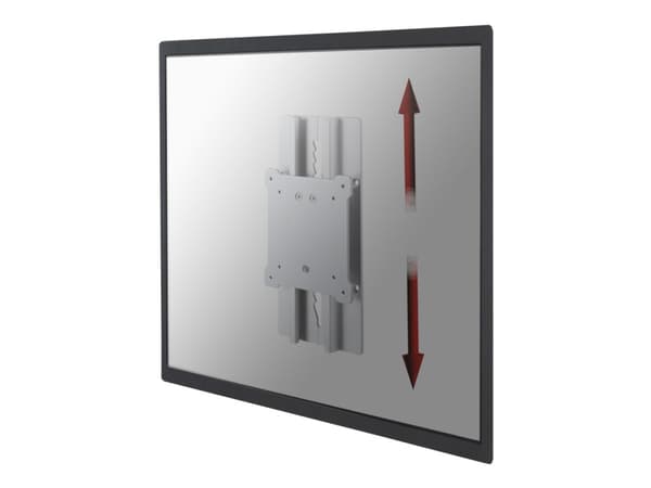 Neomounts FPMA-LIFT100 - Monteringskomponent (justerbar høydeadapter) - for LCD-skjerm - sølv - skjermstørrelse: 10"-27"