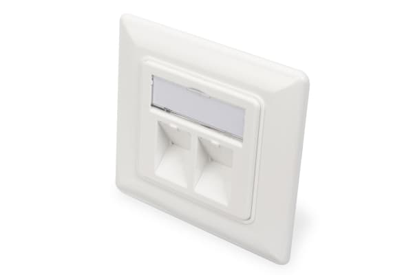 Digitus DN-93801-1, RJ-45, Valkoinen, 80 mm, 5 mm, 80 mm, Kiina