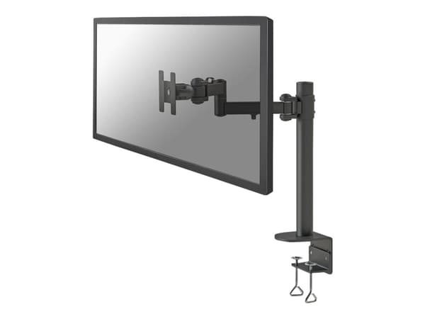 Neomounts FPMA-D960 - Monteringssats - fullständig rörelse - för LCD-display - svart - skärmstorlek: 10"-30" - klämma, monterbar, disk-monteringsbar Svart
