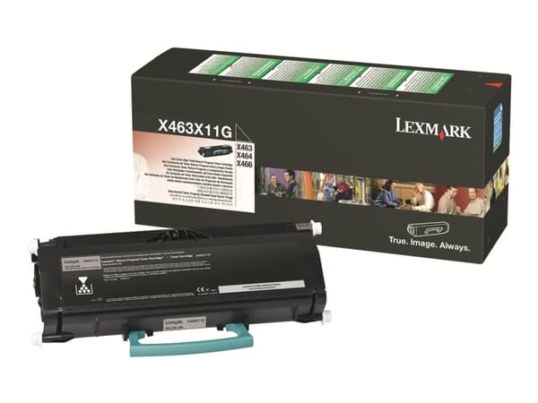 Lexmark X463X11G, 15000 sivua, Musta, 1 kpl