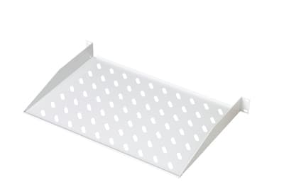 Digitus DN-19 TRAY-1-400, Hylla till rackskåp, Grå, Stål, 15 kg, 1U, 48,3 cm (19")