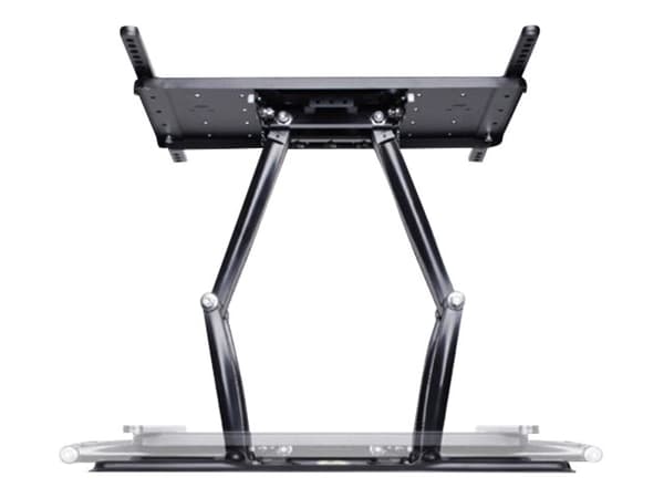 Multibrackets M VESA Super Slim Tilt & Turn Plus - Monteringssats (lutningsbart väggfäste) - för platt panel - svart - skärmstorlek: 26"-55" - väggmo
