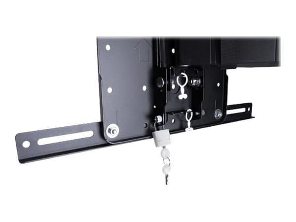Multibrackets M VESA Super Slim Tilt & Turn Plus - Monteringssats (lutningsbart väggfäste) - för platt panel - svart - skärmstorlek: 26"-55" - väggmo