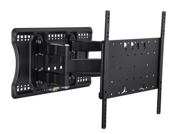 Multibrackets M VESA Super Slim Tilt & Turn Plus - Monteringssats (lutningsbart väggfäste) - för platt panel - svart - skärmstorlek: 26"-55" - väggmo Svart