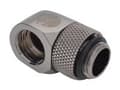 Miniatyrbilde 1 av 3: Bitspower BP-BS90R - Liquid cooling system rotational angled extender - svart gnistring
