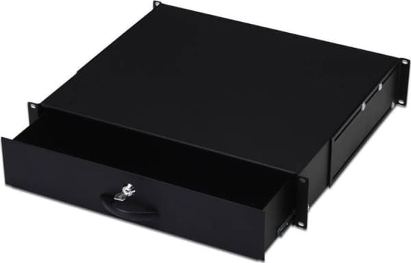 DIGITUS Professional Line DN-19 KEY-2U-SW - Tangentbordslåda - 2U - 19"