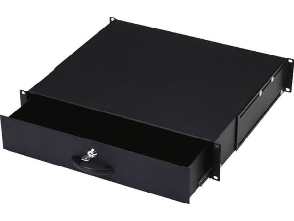 DIGITUS Professional Line DN-19 KEY-2U-SW - Tangentbordslåda - 2U - 19"