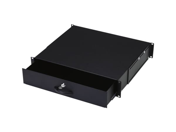 DIGITUS Professional Line DN-19 KEY-2U-SW - Tangentbordslåda - 2U - 19"