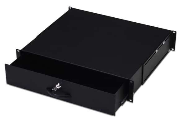DIGITUS Professional Line DN-19 KEY-2U-SW - Tangentbordslåda - 2U - 19"