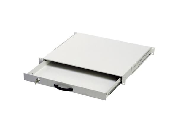 Digitus DN-19 KEY-1U - Tastaturskuff - lysegrå, RAL 7035 - 1U - 19" - for P/N: DN-19 07U-6/6, DN-19 09U-6/6, DN-19 12U-6/6, DN-19 16U-6/6, DN-19 20-U