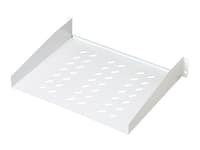 DIGITUS Professional Line DN-19 TRAY-2-55 - Hylla för rack - grå, RAL 7035 - 2U - 19"