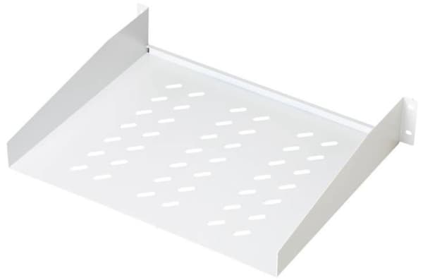 DIGITUS Professional Line DN-19 TRAY-2-55 - Hylla för rack - grå, RAL 7035 - 2U - 19"
