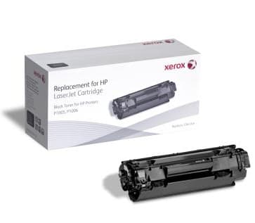 Xerox Svart tonerkassett. Motsvarar HP CB435A. Passar till HP LaserJet P1002/P1003/P1004/P1005/P1006/P1009