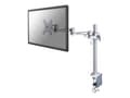 Miniatyrbild 4 av 5: Neomounts FPMA-D935 - Monteringssats - fullständig rörelse - för LCD-display - silver - skärmstorlek: 10"-30" - klämma, monterbar, disk-monteringsbar