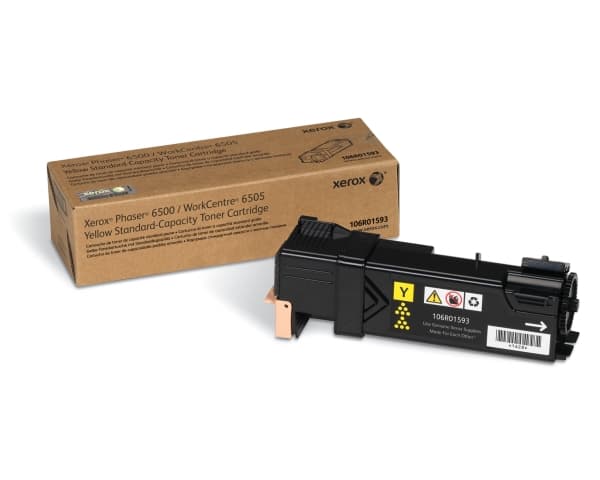 Xerox Phaser 6500 - Gul - original - tonerpatron - for Phaser 6500; WorkCentre 6505