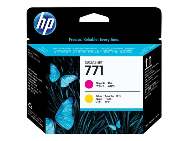 Skrivhuvud HP 771 CE018A, Magenta/Gult