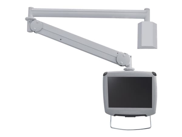 Neomounts FPMA-HAW100 - Brakett - full bevegelse - for LCD-skjerm - medisinsk - hvit - skjermstørrelse: 10"-24" - veggmonterbar