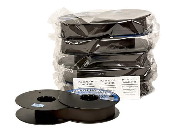 Printronix Ultra Capacity - 6-pack - svart - färgband - för Line Matrix P7005, P7010, P7205, P7215, P7220