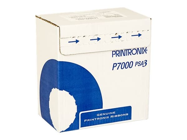 Printronix Ultra Capacity - 6-pack - svart - färgband - för Line Matrix P7005, P7010, P7205, P7215, P7220