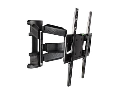 ART AR-75 - Konsol - för LCD-TV - metall - pulverlackerad svart - skärmstorlek: 23"-65" - väggmonterbar