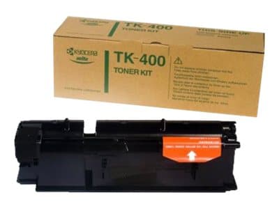 Kyocera TK 400 - Svart - original - tonersett - for FS-6020, 6020D, 6020DN, 6020DTN, 6020N, 6020N100, 6020T, 6020TN
