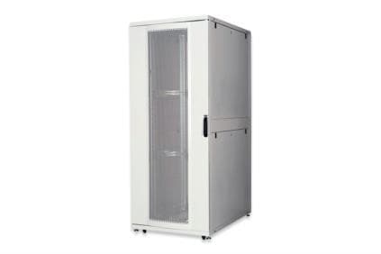 DIGITUS Professional Unique DN-19 SRV-42U-8/12 - Rack skåp - grå, RAL 7035 - 42U - 19"