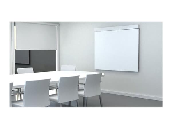 Multibrackets M Manual Projection Screen - Projeksjonsskjerm - takmonterbar, veggmonterbar - 80" (203 cm) - 1:1 - Matte White - hvit