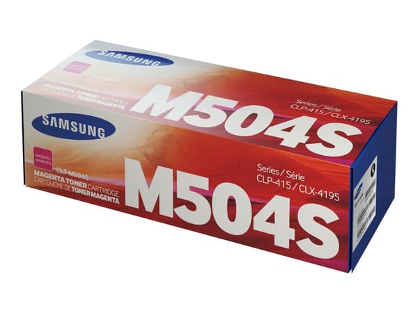 Samsung CLT-M504S - Magenta - original - tonerpatron - for CLP-415N, 415NW; CLX-4195FN, 4195FW, 4195N; Xpress C1810W, C1860FW