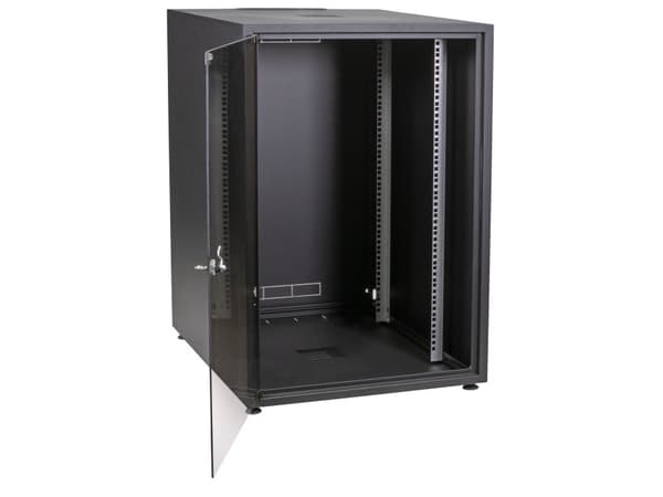 EFB Elektronik OFF-1566TS.V1RW, Fritstående reol, 15U, 38 kg, Lajittelu