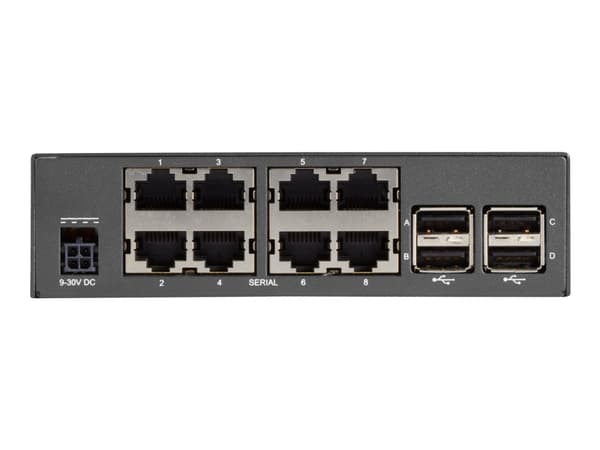 Black Box LES1600 Series Console Server - Konsollserver - 8 porter - RS-232