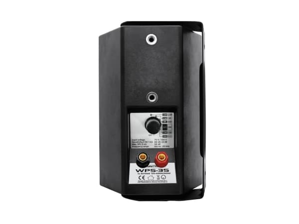 Omnitronic 80710508, 2-vägs, Kabel, 15 W, 100 - 20000 hz, Svart