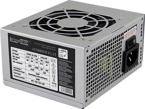 LC Power LC300SFX V3.21 - Strømforsyning (intern) - SFX12V - 285 watt - aktiv PFC