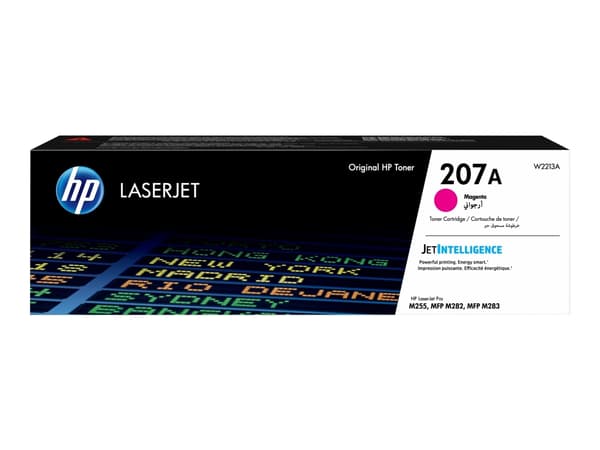 Lasertoner, HP 207A W2213A, 1 250 sidor, magenta
