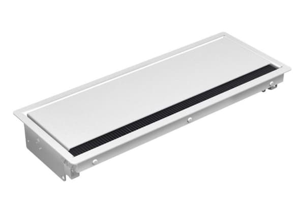 Bachmann CONI built-in frame long - Fluktmonteringsboks for strømforsyningslist - hvit, RAL 9016