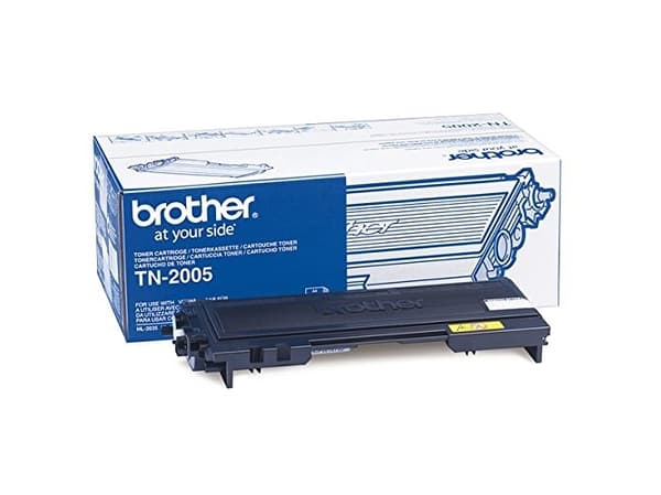 Brother TN-2005 Toner Cartridge tonerpatron Original Sort