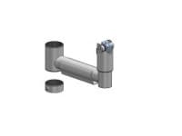 Ergonomic Solutions SpacePole POS SPV2104-02, Svart, Metall, 10 kg, 54,8 mm, 351,3 mm, 157,2 mm