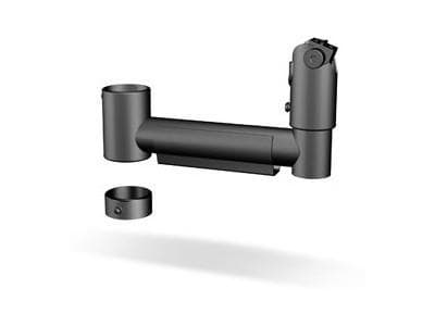 Ergonomic Solutions SpacePole POS SPV2104-02, Svart, Metall, 10 kg, 54,8 mm, 351,3 mm, 157,2 mm