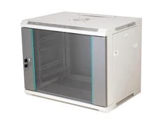 ALANTEC - Skåp - väggmontering - grå - 15U - 19"
