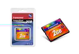 Transcend - Flashminnekort - 2 GB - 133x - CompactFlash