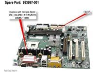 HP - Systemprosessorbrett