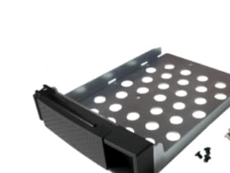 QNAP HD Tray - Adapter för lagringsfack - svart - för QNAP TS-119P+ Turbo NAS, TS-219P+ Turbo NAS, TS-419P+ Turbo NAS
