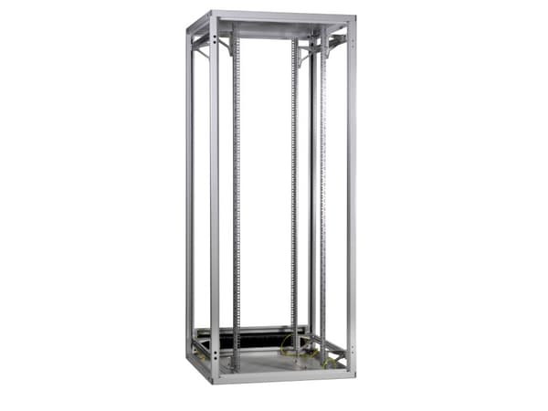 EFB Elektronik PRO-4288GR.0D, Fristående rack, 42U, 1000 kg, Knapplås, Grå